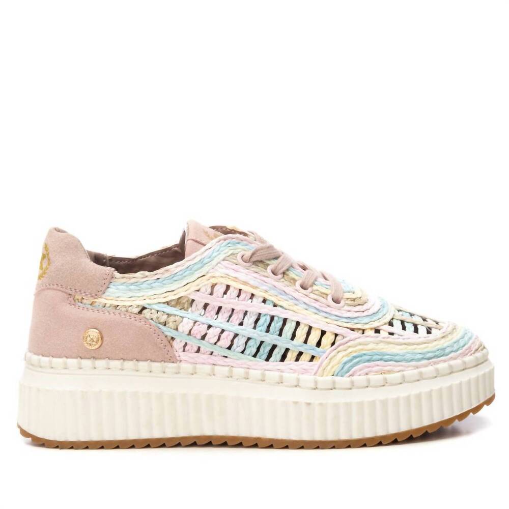 NEW XTI women's trainer sneakers in multicolor